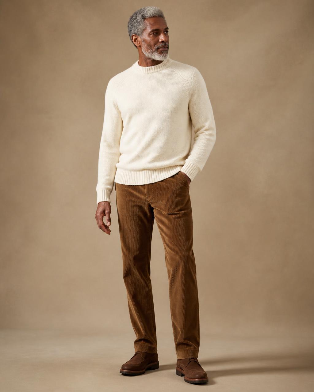 Corduroy Trousers in Tobacco
