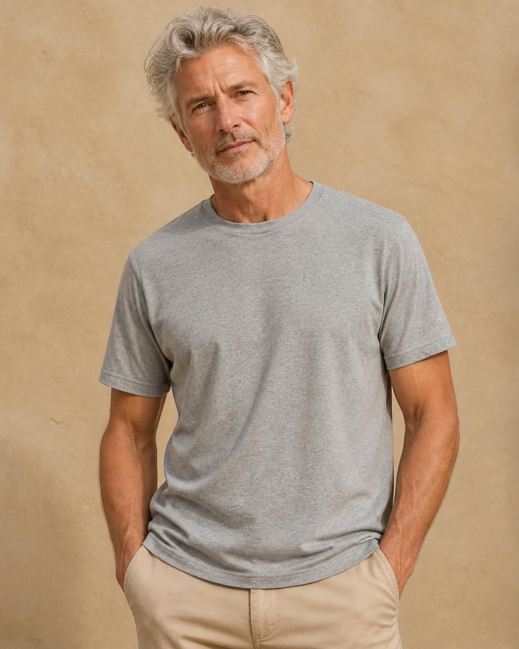 Relaxed Cotton T-Shirt in White